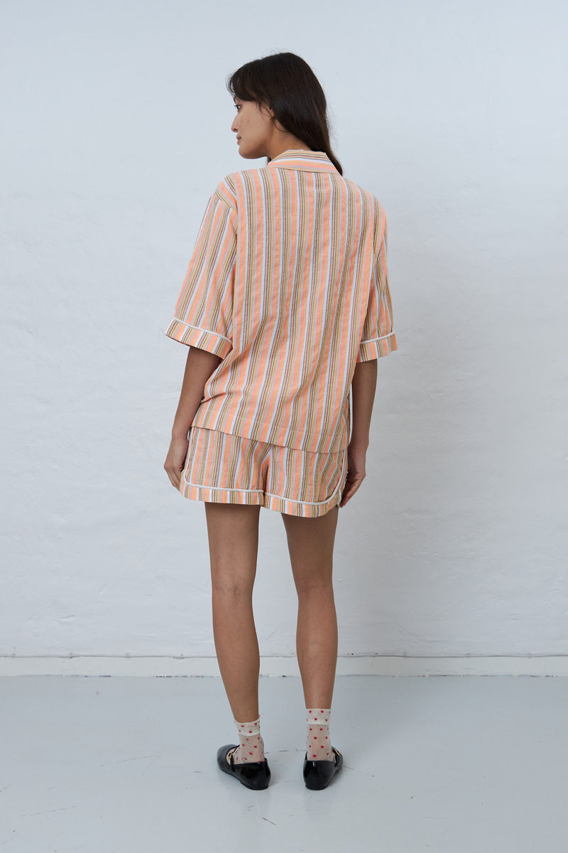 Stella Nova Shortsleeved pyjamas shirt Shirt 176 Sunshine Orange